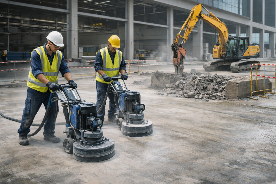 Concrete grinding and controlled demolition services in Dubai, Abu Dhabi, Sharjah and Ajman